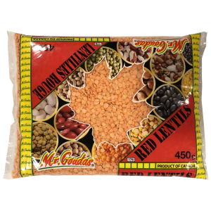 MR GOUDAS RED SPLIT LENTILS  62176